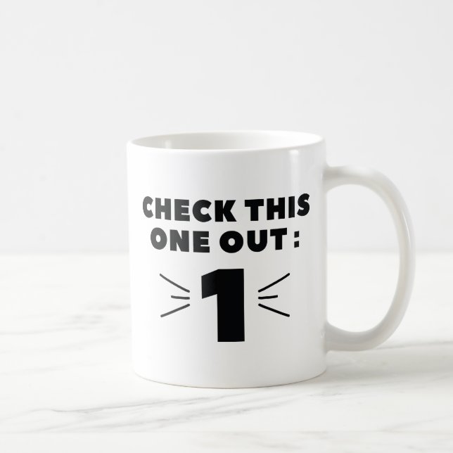 Caneca De Café Confira Este (Direita)