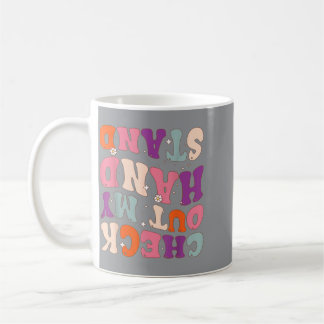 Caneca De Café Confira Handstand Humor Divertido Ginástica Menino