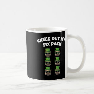Caneca De Café Confira Meu Sham De Cão De Dia de São Patrício De