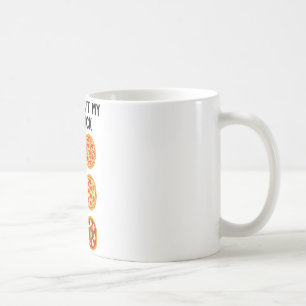 Caneca De Café Confira Meu Six Pack Pizza Divertida _1