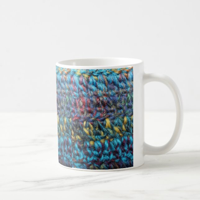 Caneca De Café Conforto Crocheted (Direita)
