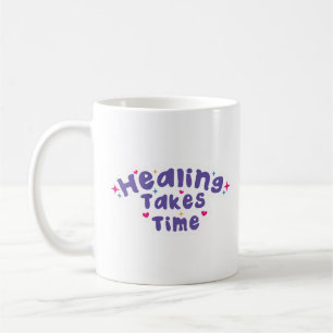 Caneca De Café Conforto Simples Cura Suave Ocorre Limpo