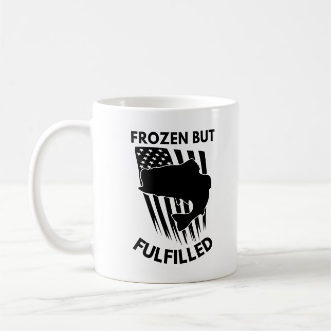 Caneca De Café Congelado Mas Preenchido | Pesca Do Gelo (Esquerda)