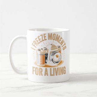Caneca De Café Congelo Momentos Para Viver Fotógrafo Engraçado P