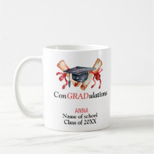 ConGRADulações,Presente de Graduação Personalizada