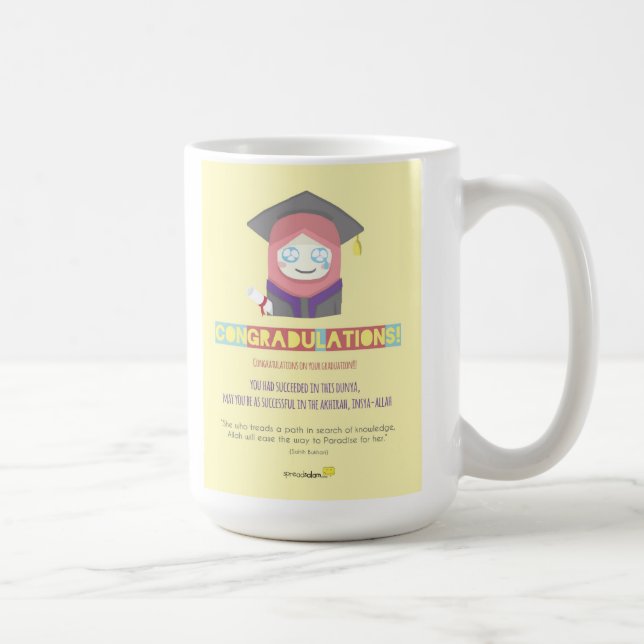 Caneca De Café Congradulations! (Fêmea) (Direita)