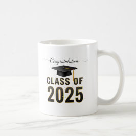 Caneca De Café Congratulations class of 2025