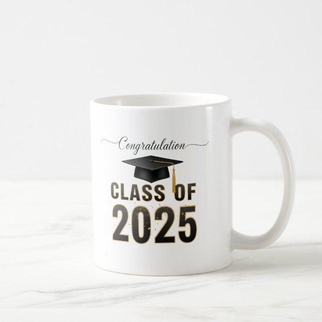 Caneca De Café Congratulations class of 2025 (Direita)