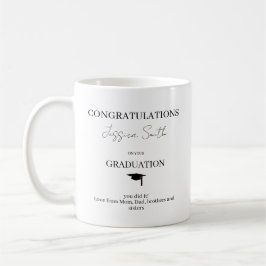 Caneca De Café Congratulations Graduate on your Graduation