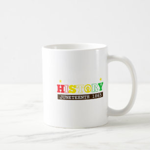 Caneca De Café Conheça a História do Negro Americano Liberdade de