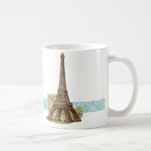 Caneca De Café Conheça-me em Paris França Torre Eiffel Mug