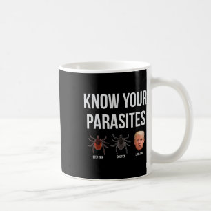 Caneca De Café Conheça Seus Parasitas Despejam o Presidente Trump