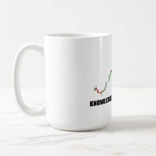 Caneca De Café Conhecimento Forex É Mug De Lucro