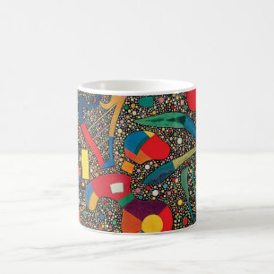 Caneca De Café Conjunto colorido por Wassily Kandinsky
