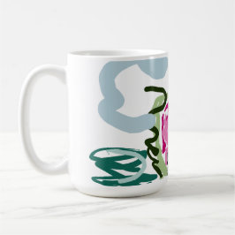 Caneca De Café Conjunto de flamingo rosa