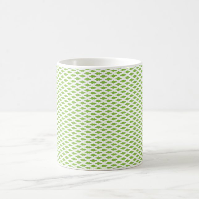 Caneca De Café Conjunto de Pastas Arquivo Verde Botânico (Centro)
