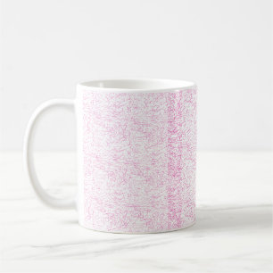 Caneca De Café Conjunto de Pastas de Arquivo Abstratas Rosa