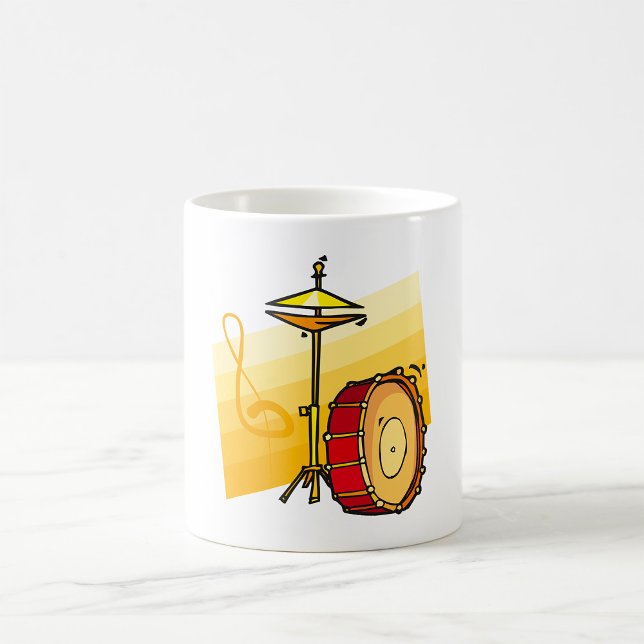Caneca De Café Conjunto de tambores (Criador carregado)
