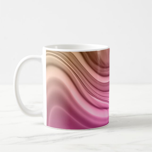 Caneca De Café Conjunto de Tinta Alcoólica Papel Digital Aurora (Esquerda)