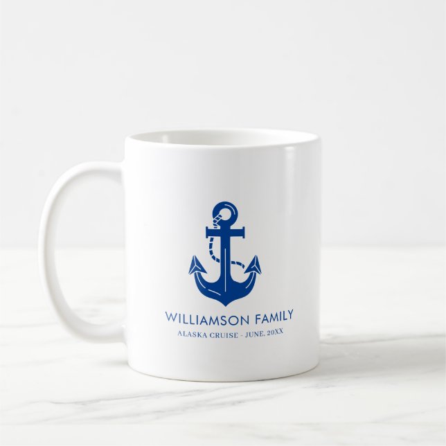 Caneca De Café Conjunto Personalizado do Ano de Cruzeiro Marítimo (Esquerda)