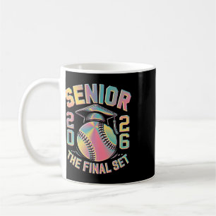 Caneca De Café Conjunto Tie Dye de 2026 Softbol Sênior O Conjunto