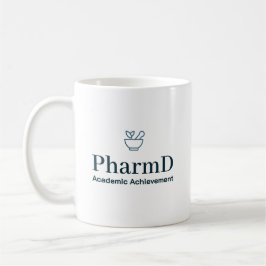Caneca De Café Conquista Acadêmica em PharmD