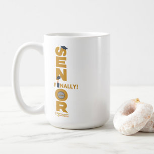 Caneca De Café Conquista de Graduação Final Desbloqueada para Vet