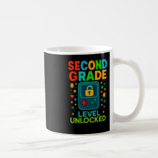 Caneca De Café Conquista de nível da segunda série desbloqueada p