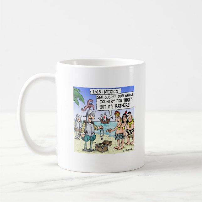 Caneca De Café Conquistadores (Esquerda)