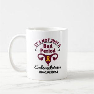 Caneca De Café Consciência da endometriose Não é apenas um períod