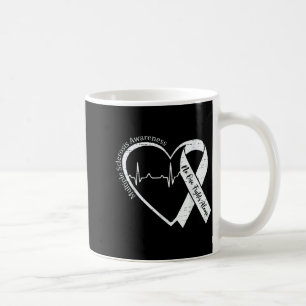 Caneca De Café Consciência da Esclerose Múltipla Coração da Consc