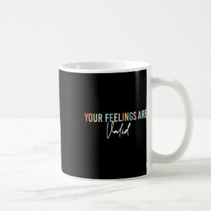 Caneca De Café Consciência da Saúde Mental Apoie Seus Sentimentos