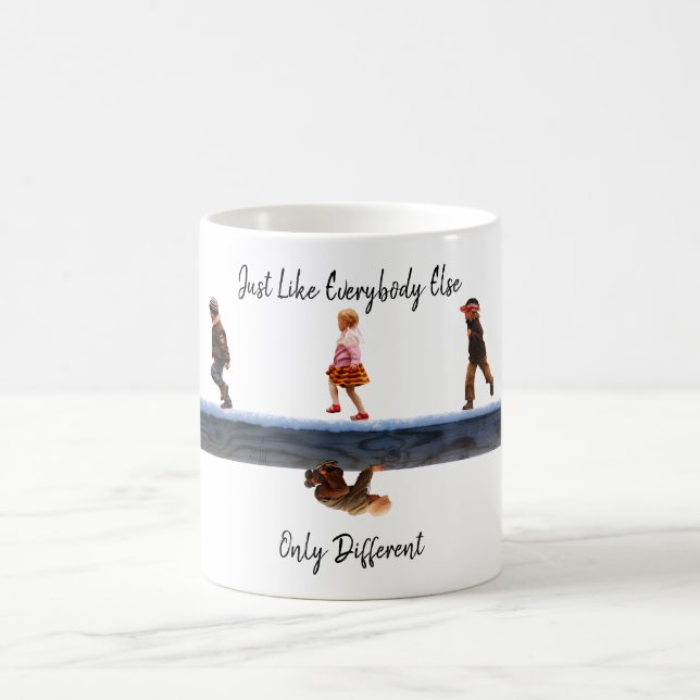 Caneca De Café Consciência do Autismo (Centro)