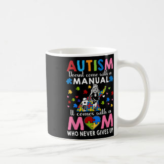 Caneca De Café Consciência do Autismo 2025 não vem com um manual 