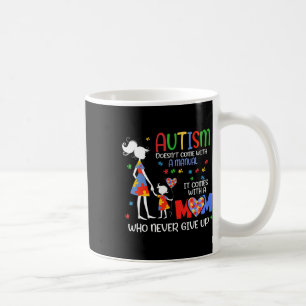 Caneca De Café Consciência do Autismo 2025 não vem com um manual 