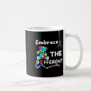 Caneca De Café Consciência do Autismo Abrace o Diferente Desmasca