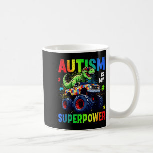 Caneca De Café Consciência do Autismo é Caminhão Superpoderoso Tr