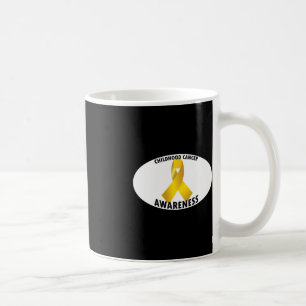 Caneca De Café Consciência do Cancer infantil 9