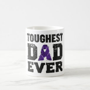 Caneca De Café Consciência do Cancer mais forte