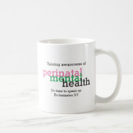 Caneca De Café Consciência MENTAL PERINATAL
