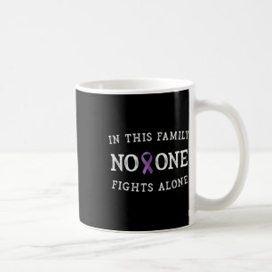 Caneca De Café Consciência Positiva do Câncer de pâncreas de Mens