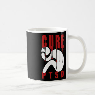 Caneca De Café Consciência Ptsd Curta 1 Posto Desordem de Estress