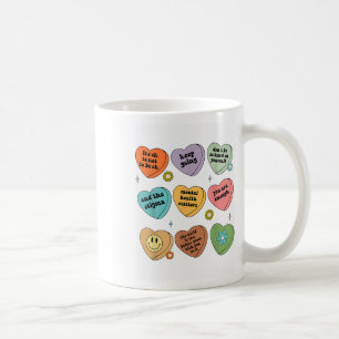 Caneca De Café Consciência sobre Auto Cuidado Saúde Mental Você é