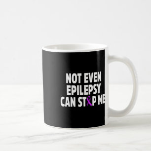 Caneca De Café Consciencialização da Epilepsia Pode Parar Guerrei
