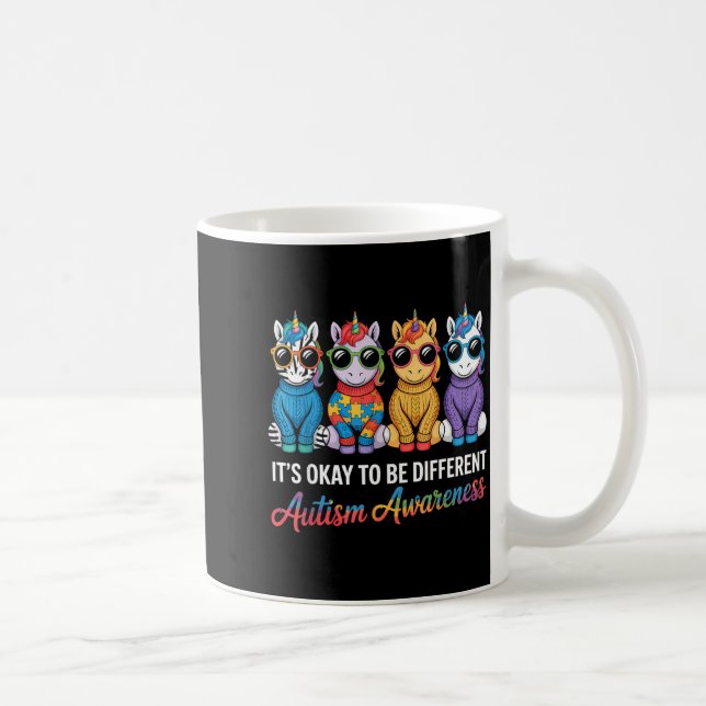 Caneca De Café Consciencialização do autismo (Direita)