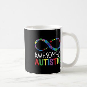 Caneca De Café Conscientização Autística Maravilhosamente Conscie