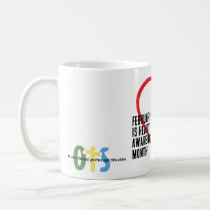 Caneca De Café Conscientização Cardíaca, Presente de Cirurgia e R