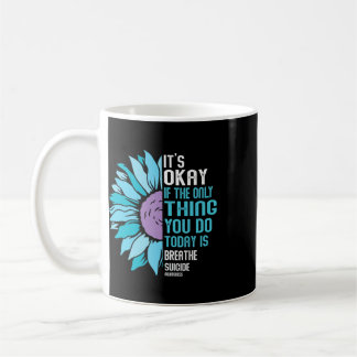 Caneca De Café Conscientização da Depressão Prevenção ao Suicídio