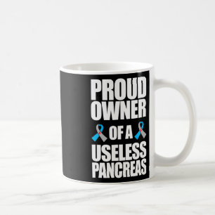 Caneca De Café Conscientização da Diabetes Tipo 1 Orgulhoso Propr
