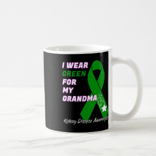 Caneca De Café Conscientização da Doença Renal Diálise Paciente T